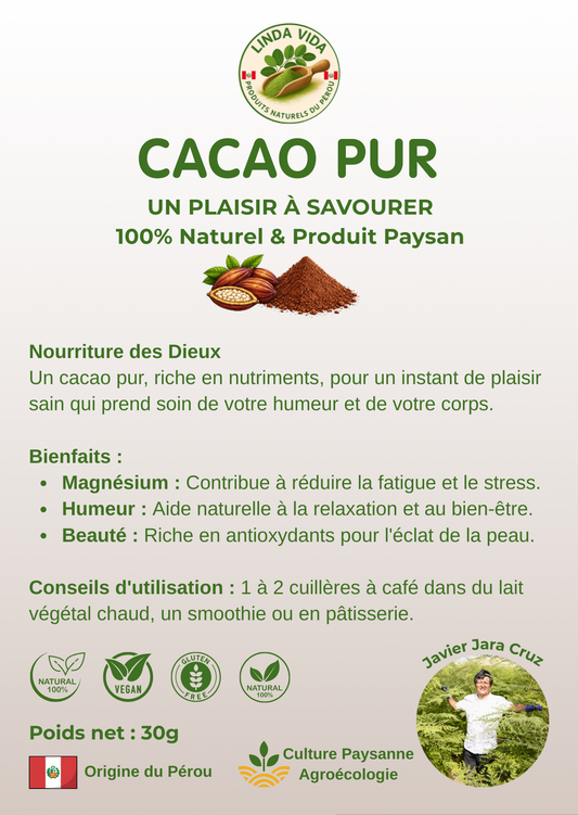 CACAO PUR | Plaisir & Sérénité