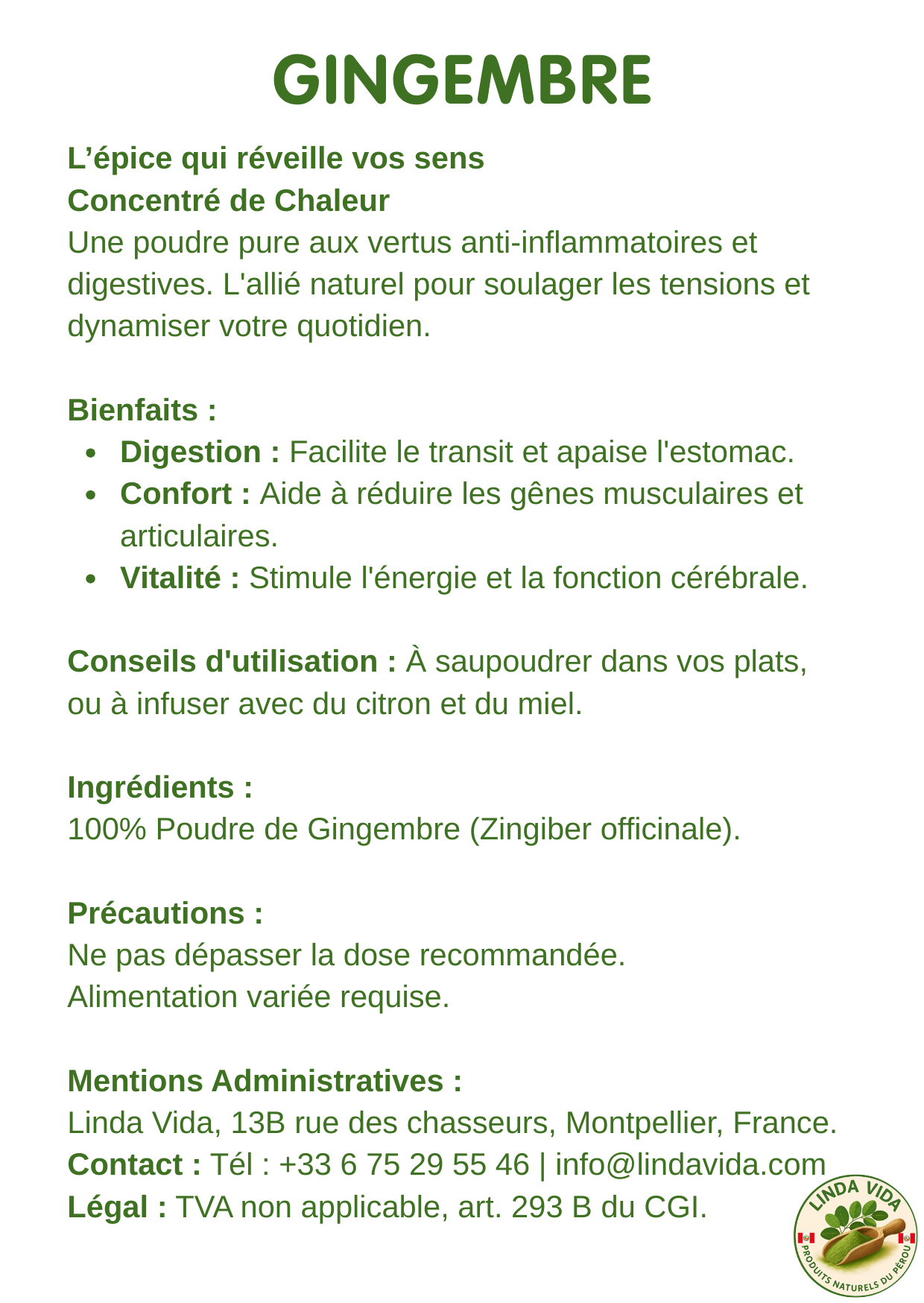 PURE GINGER | Digestion & Vitality