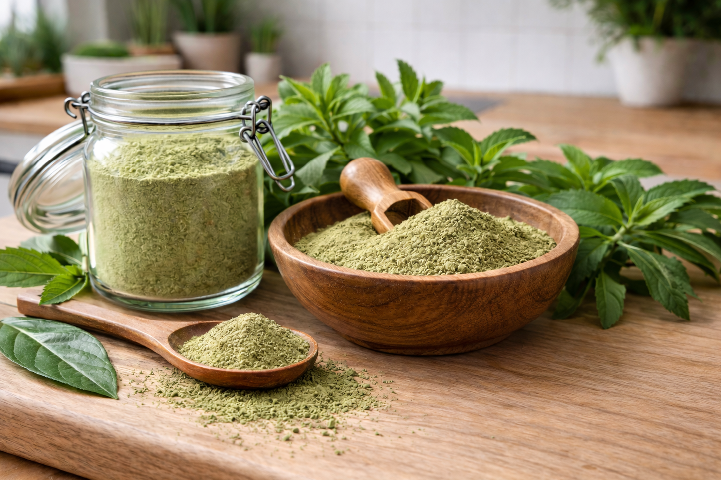 MORINGA &amp; STEVIA - Vitality &amp; Natural Softness 