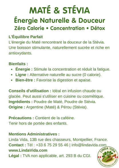 STEVIA &amp; MATE | Energy &amp; Soothing