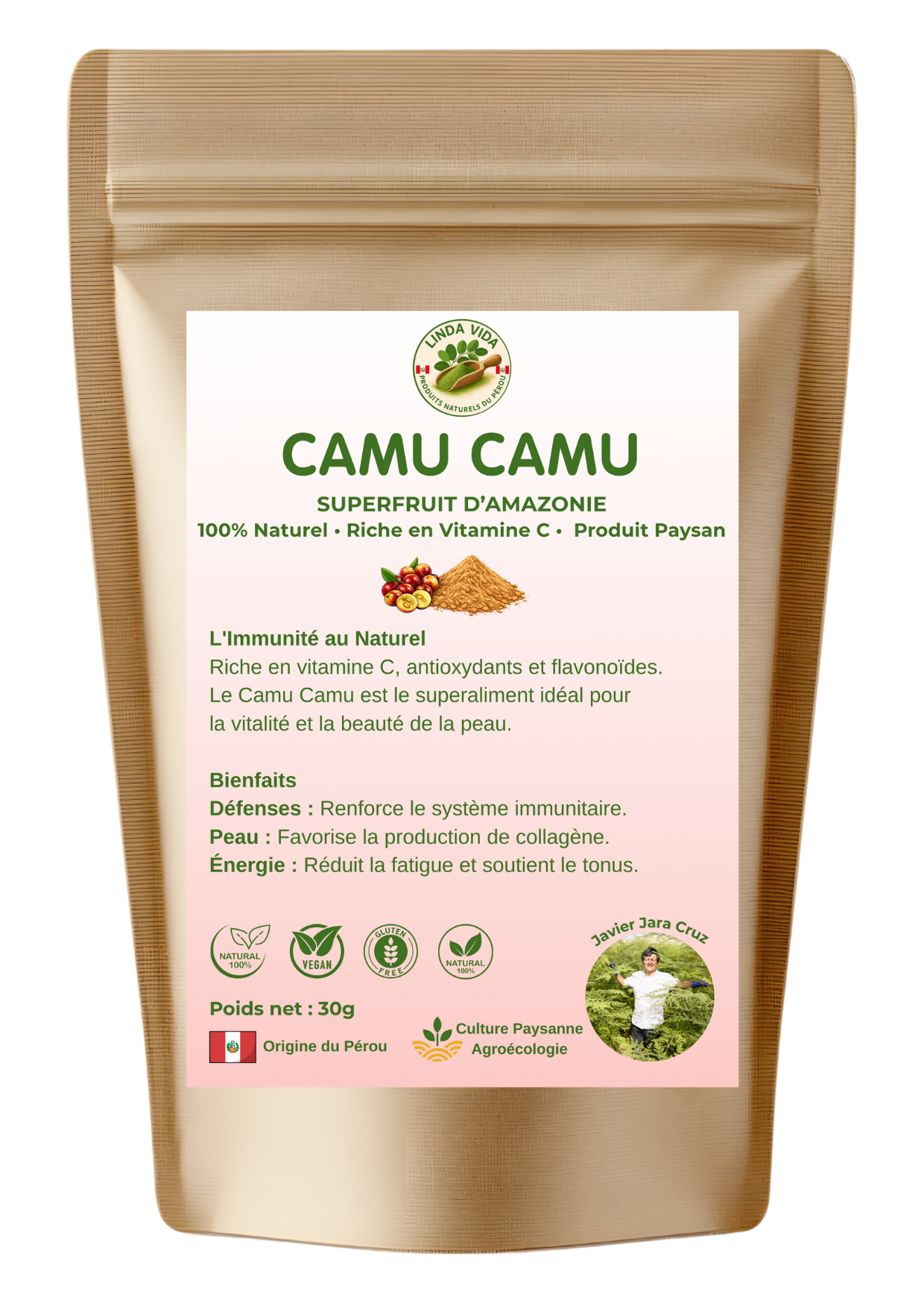 CAMU POWDER | Immunity &amp; Collagen 100% Fruit