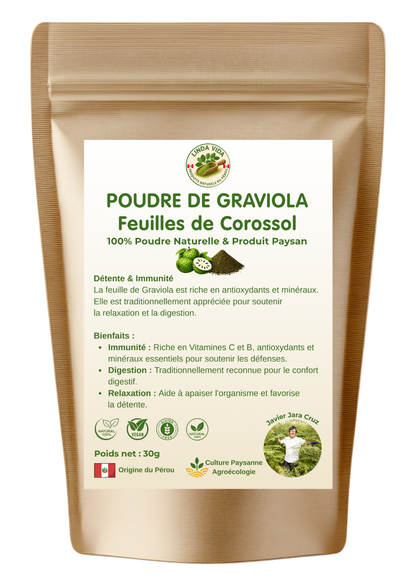 GRAVIOLA (Soursop) POWDER | Soothing &amp; Digestion