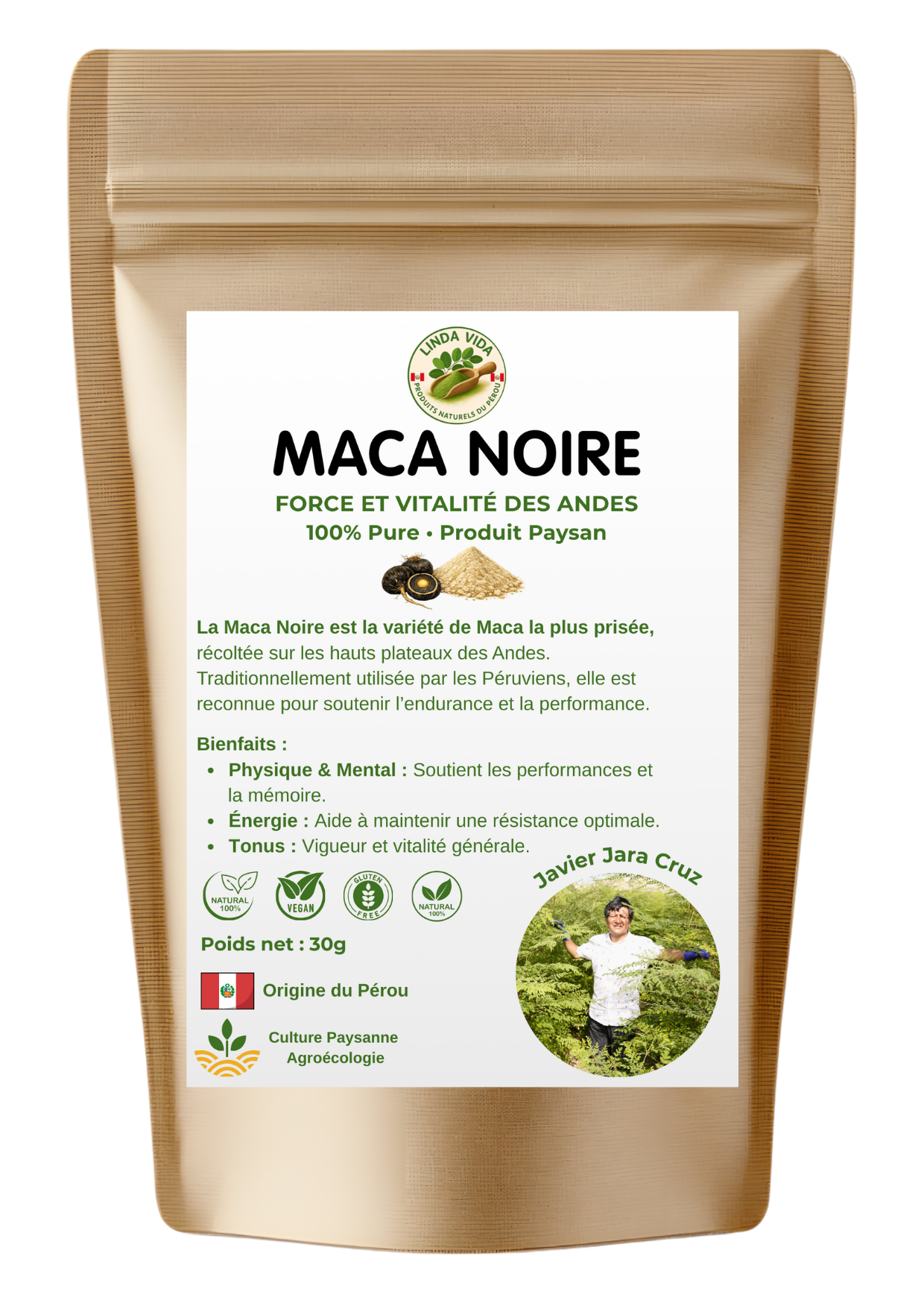 MACA NEGRA - Fuerza y ​​Vitalidad de los Andes