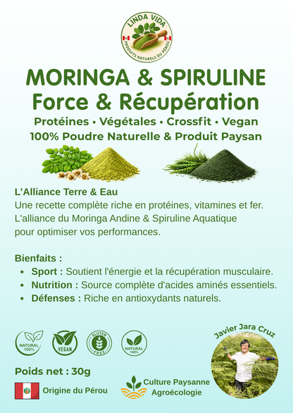 MORINGA &amp; SPIRULINA | Green Strength &amp; Recovery
