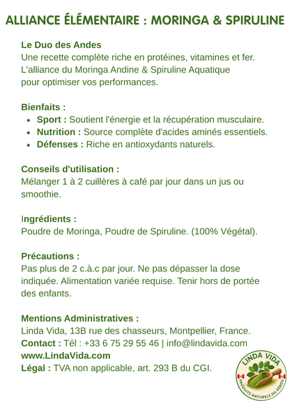 MORINGA &amp; SPIRULINA | Green Strength &amp; Recovery