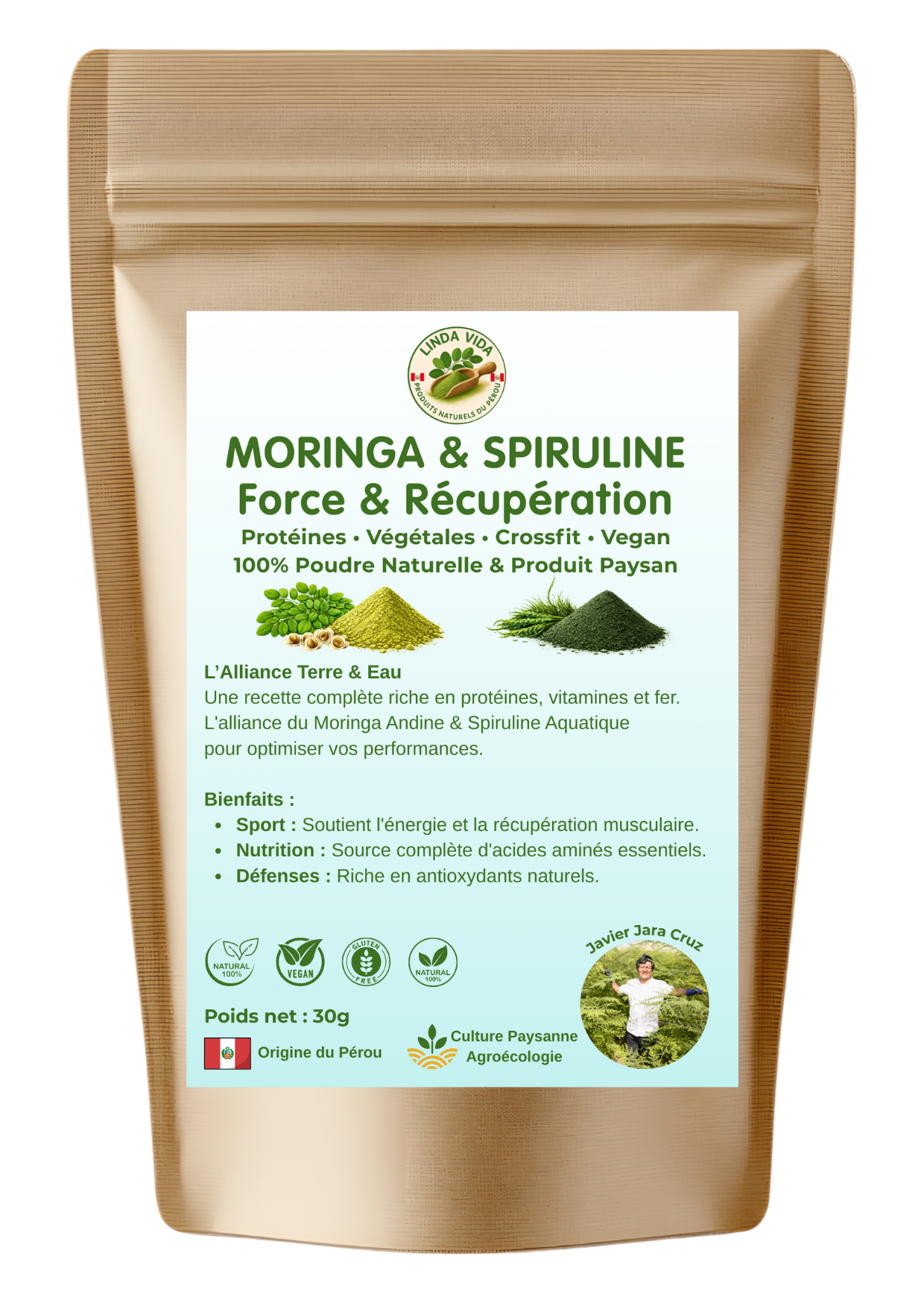MORINGA &amp; SPIRULINA | Green Strength &amp; Recovery